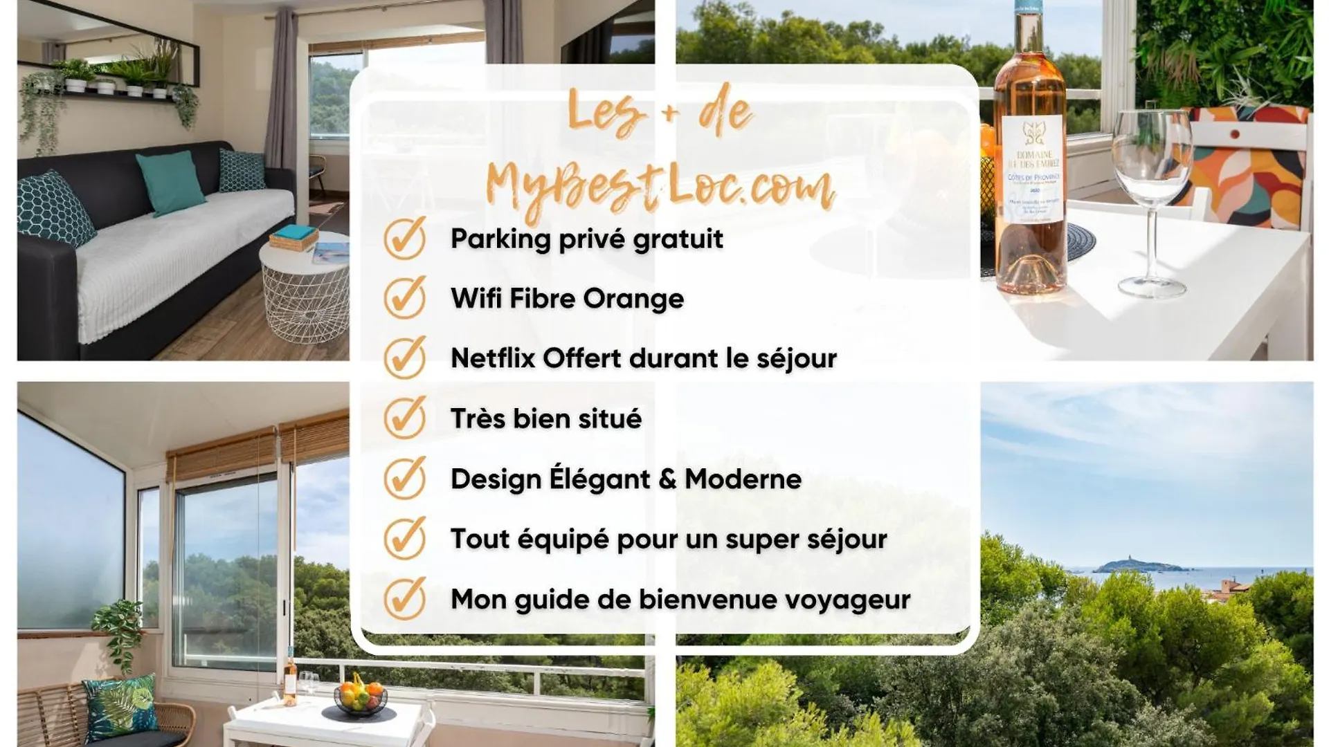 Appartamento Le Verd'O - Piscine - Plage - Parking - Wifi - Mybestloc Six-Fours-les-Plages